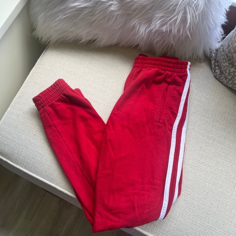 Brandy Melville Red Sweatpants
